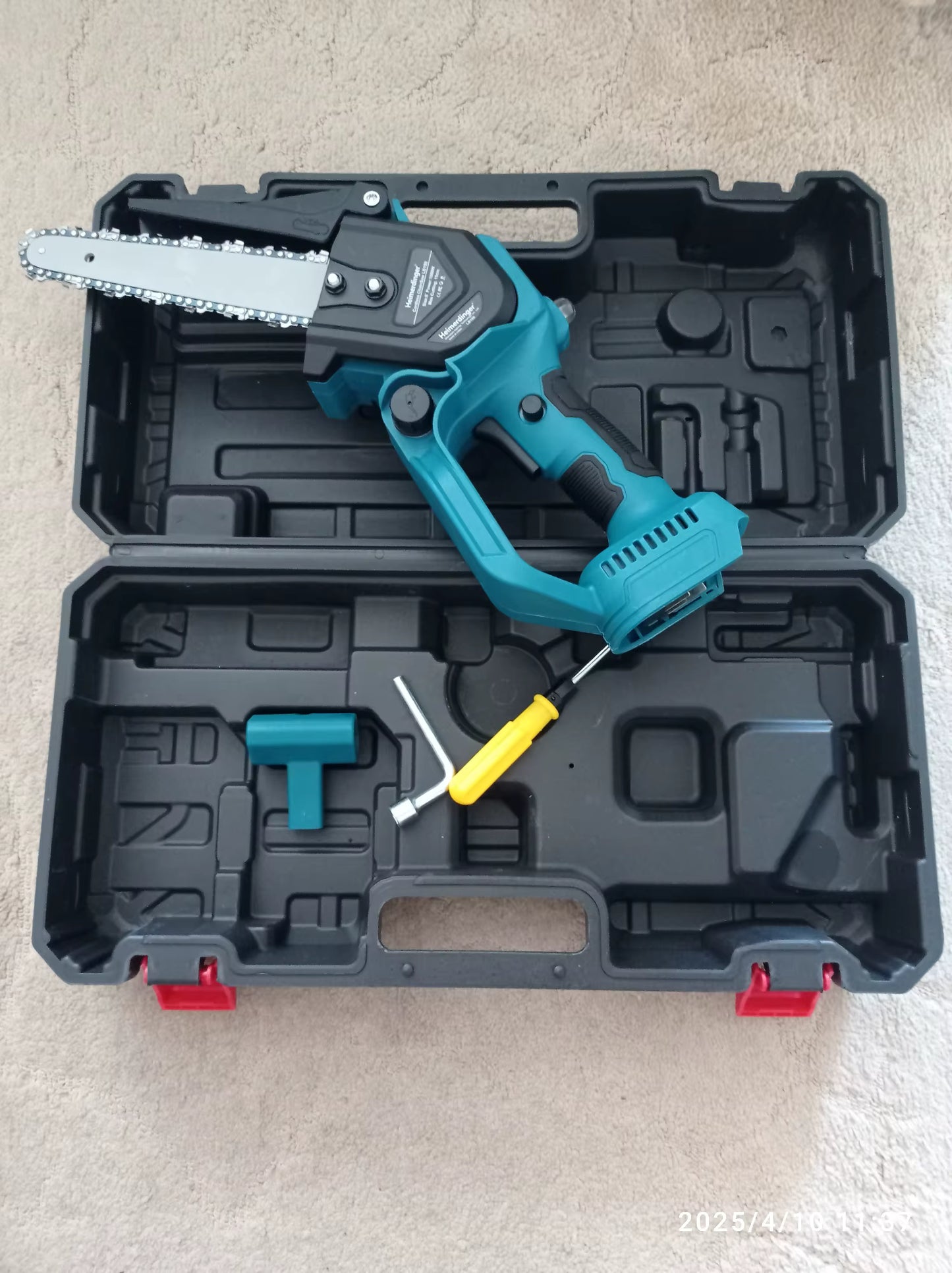 Mini Sierra Inalámbrica 48V – 2 Baterías Incluidas I potente y Portátil