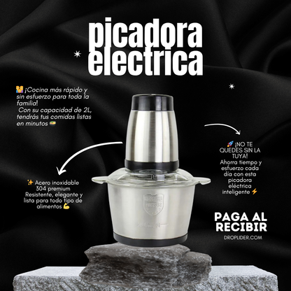 PICADORA ELÉCTRICA DE ALIMENTOS PowerChop™