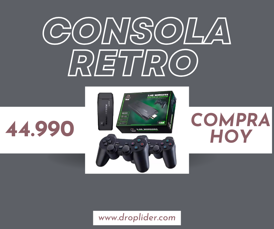 Consola Retro Inalámbrica 20.000+ Juegos I Diversión Clásica