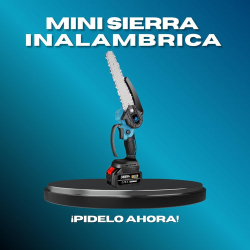 Mini Sierra Inalámbrica 48V – 2 Baterías Incluidas I potente y Portátil