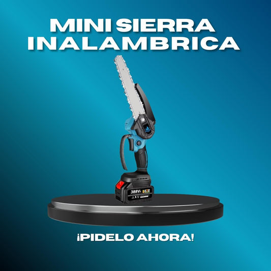 Mini Sierra Inalámbrica 48V – 2 Baterías Incluidas I potente y Portátil